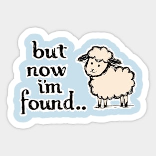 Found Sheep: Embracing the Light Illustration Sticker